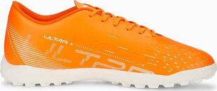 Futbola apavi Puma Ultra Play TT 107226 01, oranži cena un informācija | Futbola apavi | 220.lv