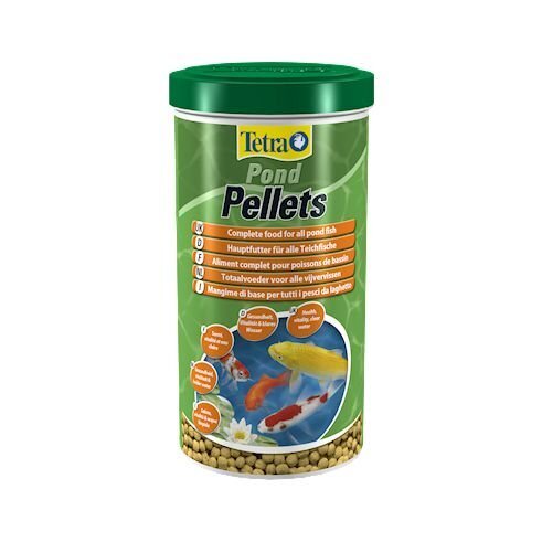 Dīķa zivju barība Tetra Pond Pellets, 1 L cena un informācija | Zivju barība | 220.lv