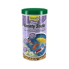 Dīķa zivju barība Tetra Pond Variety Sticks, 7 L cena un informācija | Zivju barība | 220.lv