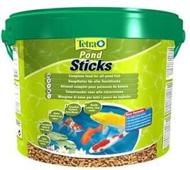 Корм для прудовых рыб Tetra Pond Sticks, 10 л цена и информация | Корм для рыб | 220.lv