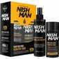 Sprejs matu biezumam Nishman Hair Building Keratin Fiber Light Brown, 20g + 100ml cena un informācija | Matu veidošanas līdzekļi | 220.lv