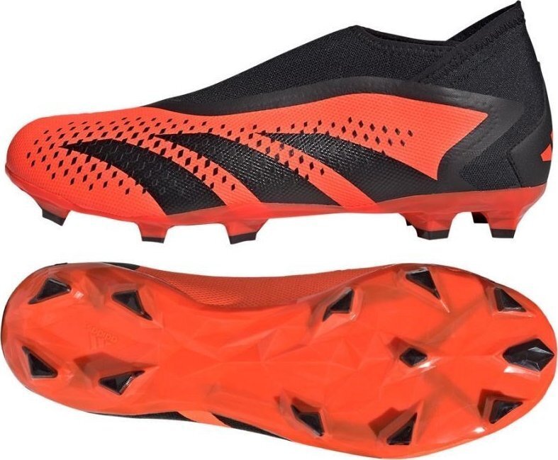 Futbola apavi Adidas Predator Accuracy.3 FG LL GW4595, oranži cena un informācija | Futbola apavi | 220.lv