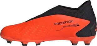 Futbola apavi Adidas Predator Accuracy.3 FG Ll Jr GW4607, oranži cena un informācija | Futbola apavi | 220.lv