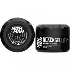 Гель для волос «Nishman» Black Gel White Coverage, 300 мл цена и информация | Средства для укладки волос | 220.lv