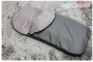 Универсальный спальный мешок/конверт Babymam, gray, 90x40 cm цена и информация | Аксессуары для колясок | 220.lv