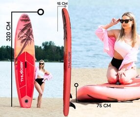 Piepūšams SUP dēlis Thunder Isle 320 цена и информация | SUP доски, водные лыжи, водные аттракционы | 220.lv