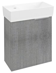 Шкафчик под умывальник Latus IX, серый цена и информация | Шкафчики для ванной | 220.lv
