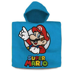 Super Mario Bros kokvilnas dvielis, 60x60 cm cena un informācija | Dvieļi | 220.lv