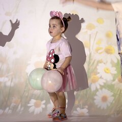 Набор аксессуаров Minnie Mouse, розовый, 2 предмета цена и информация | Карнавальные костюмы, парики и маски | 220.lv