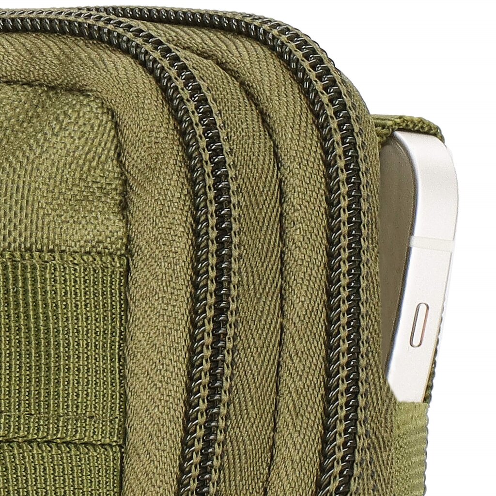 Springos militāra jostas soma, taktiska CS0099 tumši zaļa cena un informācija | Sporta somas un mugursomas | 220.lv