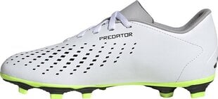 Futbola apavi bērniem Adidas Predator Accuracy.4 FxG Kids, 28. izmērs, balti/zaļi cena un informācija | Futbola apavi | 220.lv