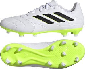 Futbola apavi Adidas Copa Pure.3 FG, 46 2/3.izmērs, balti/zaļi cena un informācija | Futbola apavi | 220.lv