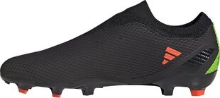 Futbola apavi Adidas X Speedportal.3 LL FG ID4924, melni cena un informācija | Futbola apavi | 220.lv