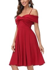 Женское платье Curlbiuty, красное цена и информация | Платья | 220.lv