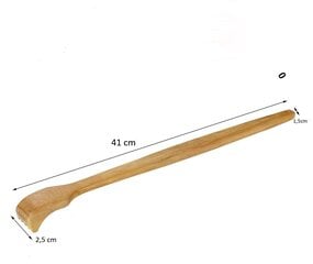 Деревянная чесалка для спины, 2шт цена и информация | Аксессуары для массажа | 220.lv