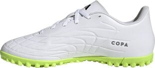 Futbola apavi Adidas Copa Pure.4 TF, 42. izmērs, balti/zaļi cena un informācija | Futbola apavi | 220.lv