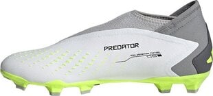 Футбольные бутсы Adidas Predator Accuracy.3 LL FG, размер 46 2/3, серого/зеленого цвета цена и информация | Футбольные ботинки | 220.lv