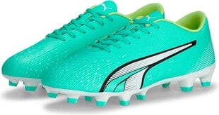 Futbola apavi Puma Ultra Play FG/AG 107224 03, zaļi cena un informācija | Futbola apavi | 220.lv
