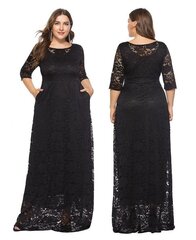 Платье женское кружевное ZAPAKA, черное цена и информация | Платья | 220.lv