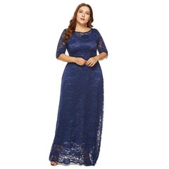 Платье женское кружевноеZAPAKA, синее цена и информация | Платья | 220.lv