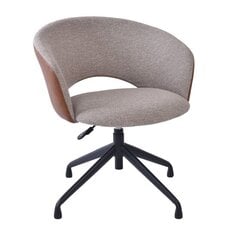 Task chair KARINA without castors, beige/light brown цена и информация | Офисные кресла | 220.lv