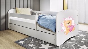 Bērnu gulta bez atvilktnes un matrača Kocot Kids BabyDreams, balta цена и информация | Детские кровати | 220.lv