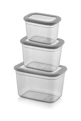 Pārtikas uzglabāšanas konteineru komplekts, 3-daļas Fremont цена и информация | Посуда для хранения еды | 220.lv
