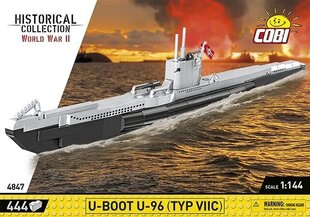 U-BOAT U-96 spilventiņi (tips VIIC) cena un informācija | Konstruktori | 220.lv