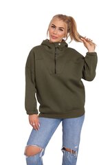 Džemperis sievietēm 21807, zaļš cena un informācija | Sieviešu džemperi | 220.lv