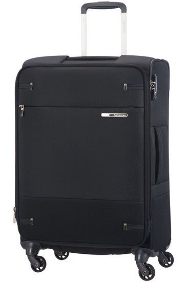 Paplašināms koferis Samsonite Base Boost, 66 cm, melns cena un informācija | Koferi, ceļojumu somas | 220.lv