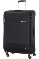 Paplašināms koferis Samsonite Base Boost, 78 cm, melns цена и информация | Чемоданы, дорожные сумки | 220.lv