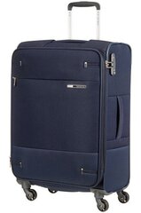 Paplašināms koferis Samsonite Base Boost, 66 cm, zils цена и информация | Чемоданы, дорожные сумки | 220.lv