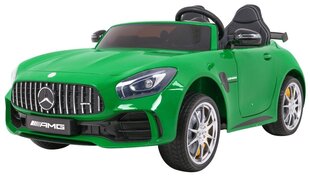 Divvietīgs elektromobilis bērniem Mercedes-Benz GT R, zaļš цена и информация | Электромобили для детей | 220.lv