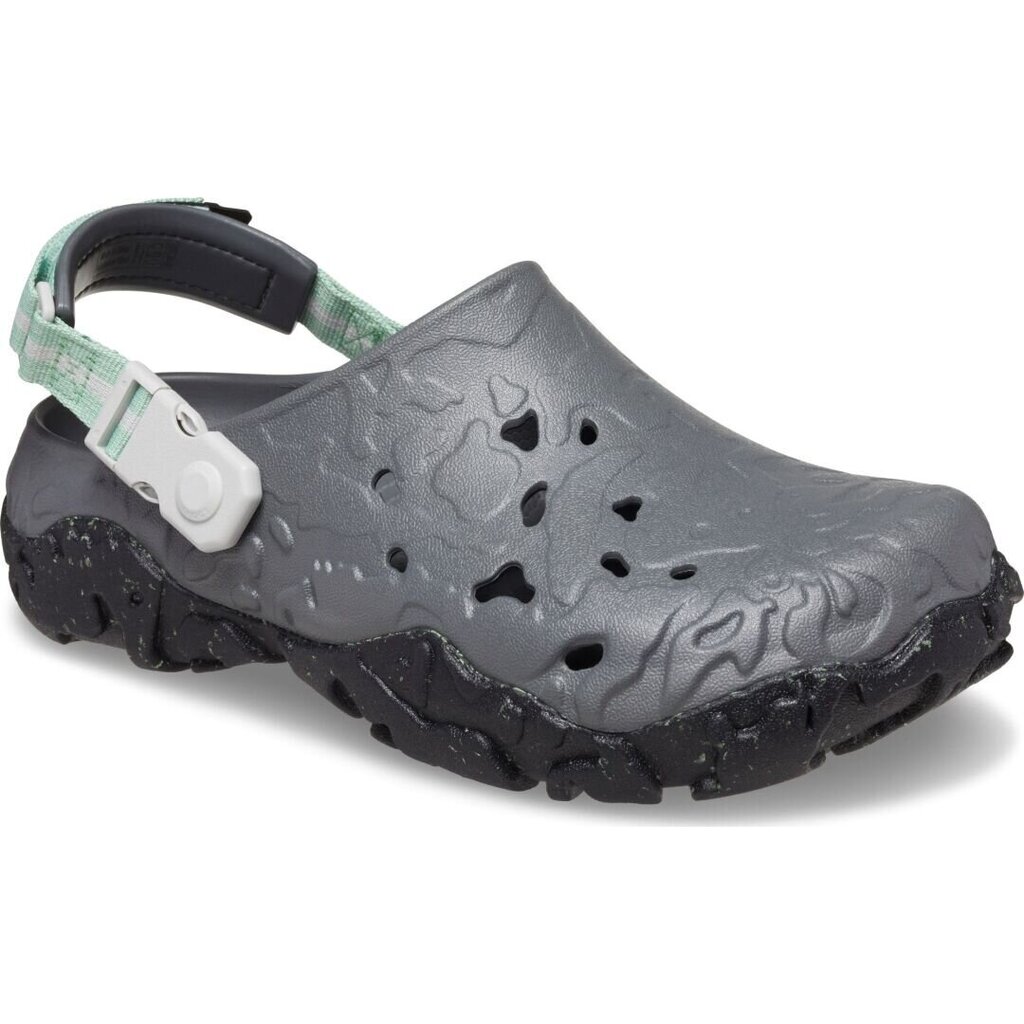 Vīriešu iešļūcenes Crocs™, pelēkas cena un informācija | Vīriešu iešļūcenes, čības, sandales | 220.lv