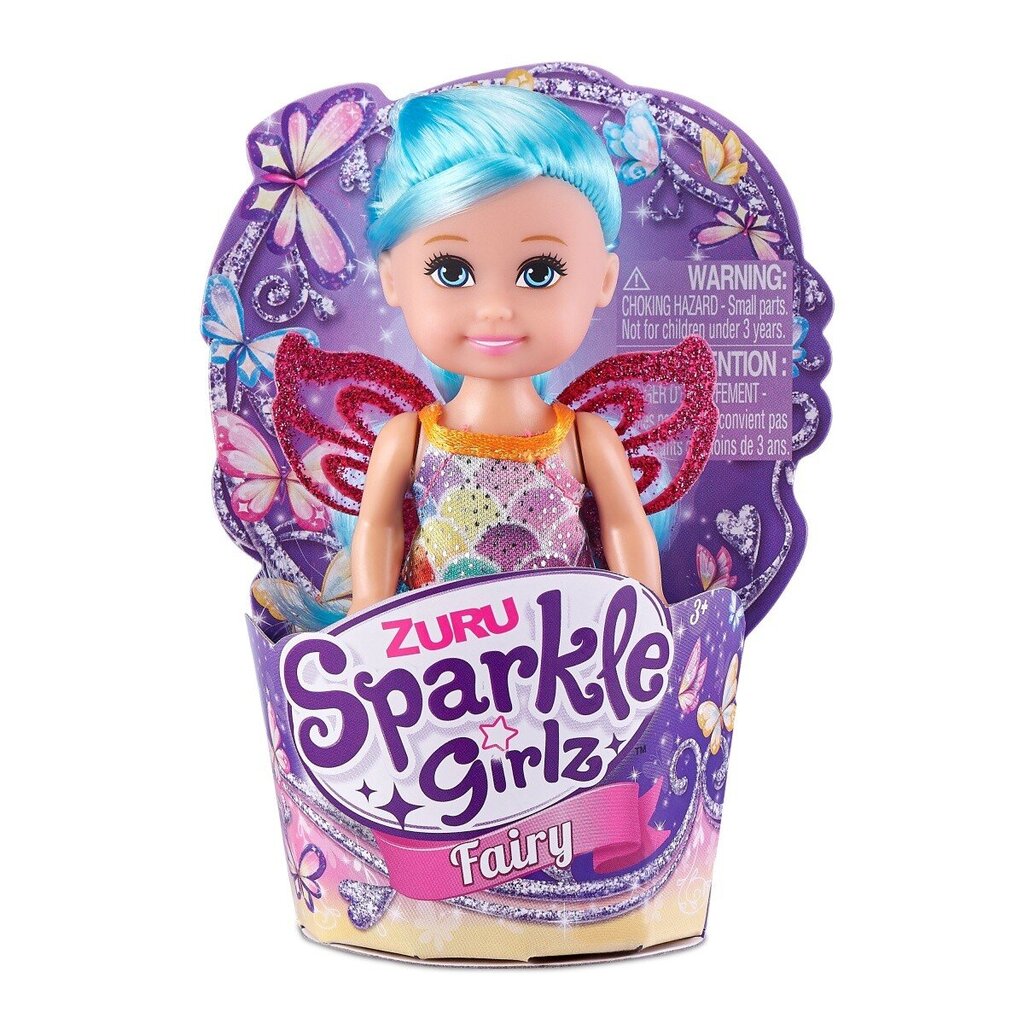 Lelle Sparkle Girlz Fairy Zuru, 11 cm. цена и информация | Rotaļlietas meitenēm | 220.lv