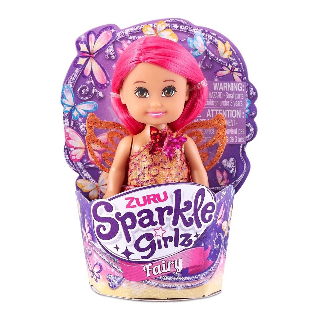 Lelle Sparkle Girlz Fairy Zuru, 11 cm. цена и информация | Rotaļlietas meitenēm | 220.lv