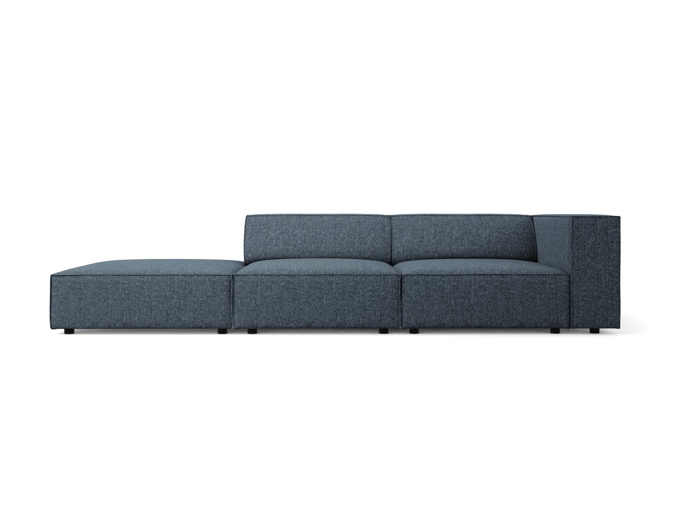 Kreisās puses dīvāns Cosmopolitan Design Arendal, zils cena un informācija | Dīvāni | 220.lv