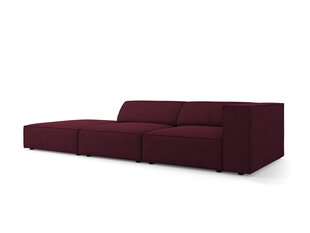 Kreisās puses dīvāns Cosmopolitan Design Arendal, ķiršu krāsā cena un informācija | Dīvāni | 220.lv