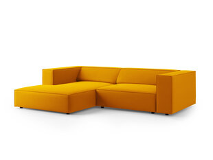 Stūra dīvāns Cosmopolitan Design Arendal 3, dzeltens cena un informācija | Stūra dīvāni | 220.lv