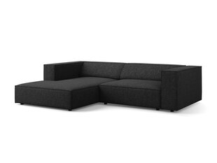 Mīkstais stūris Cosmopolitan Design Arendal 3, melns cena un informācija | Stūra dīvāni | 220.lv