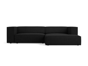 Stūra dīvāns Cosmopolitan Design Arendal 3, melns цена и информация | Угловые диваны | 220.lv