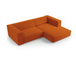 Stūra dīvānss Cosmopolitan Design Arendal 3, oranžs цена и информация | Stūra dīvāni | 220.lv