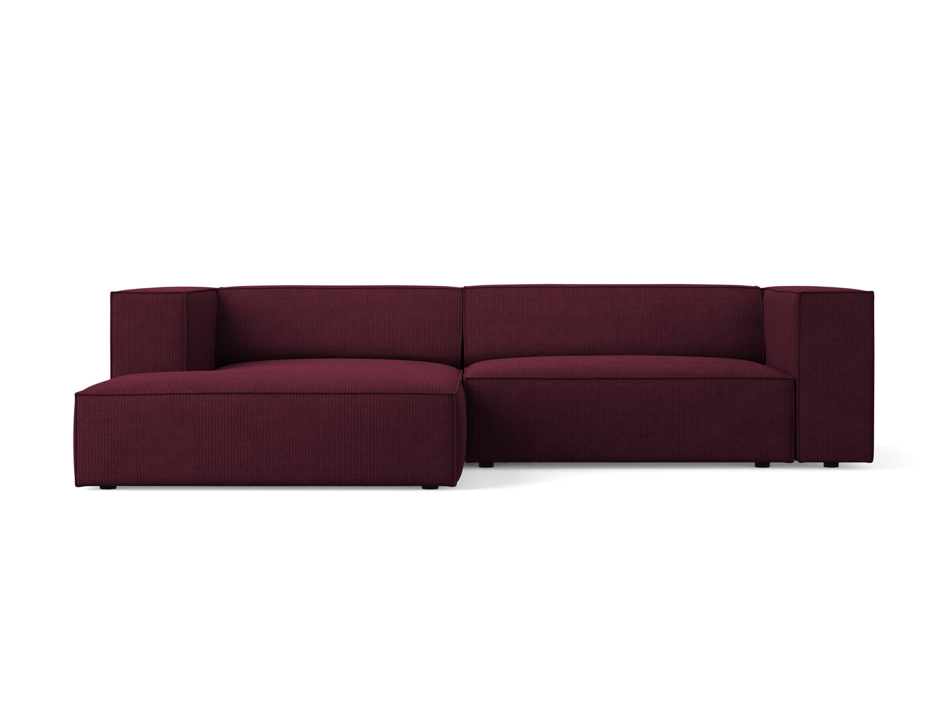 Stūra dīvānss Cosmopolitan Design Arendal 3, violets cena un informācija | Stūra dīvāni | 220.lv