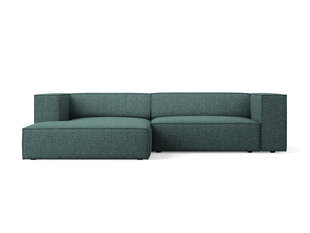 Stūra dīvānss Cosmopolitan Design Arendal 3, zaļš cena un informācija | Stūra dīvāni | 220.lv