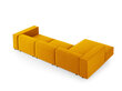 Stūra dīvānss Cosmopolitan Design Arendal 4, dzeltens цена и информация | Stūra dīvāni | 220.lv