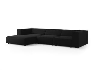 Stūra dīvāns Cosmopolitan Design Arendal 4, melns цена и информация | Угловые диваны | 220.lv