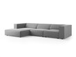 Mīkstais stūris Cosmopolitan Design Arendal 4, pelēks cena un informācija | Stūra dīvāni | 220.lv