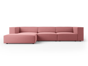 Stūra dīvānss Cosmopolitan Design Arendal 4, rozā цена и информация | Угловые диваны | 220.lv