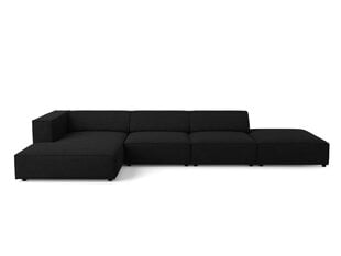 Stūra dīvāns Cosmopolitan Design Arendal 5, melns цена и информация | Угловые диваны | 220.lv