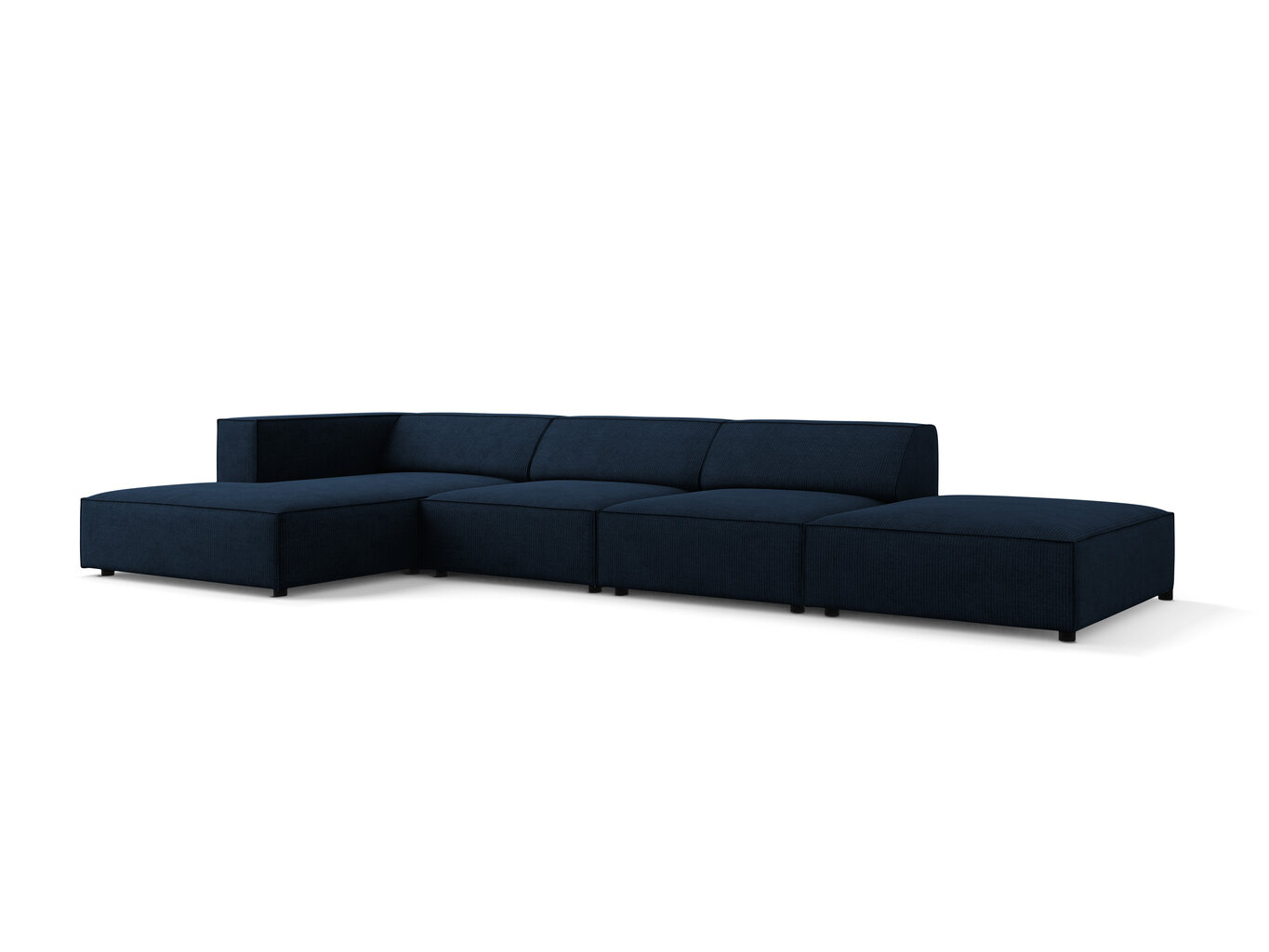 Stūra dīvānss Cosmopolitan Design Arendal 5, zils cena un informācija | Stūra dīvāni | 220.lv